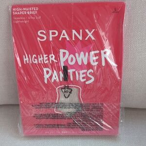 Spanx High-Waisted Shaper Briefs Large Nude NWT
